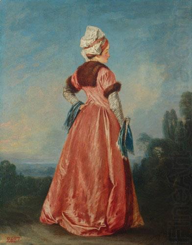 Jean-Antoine Watteau Polish Woman china oil painting image